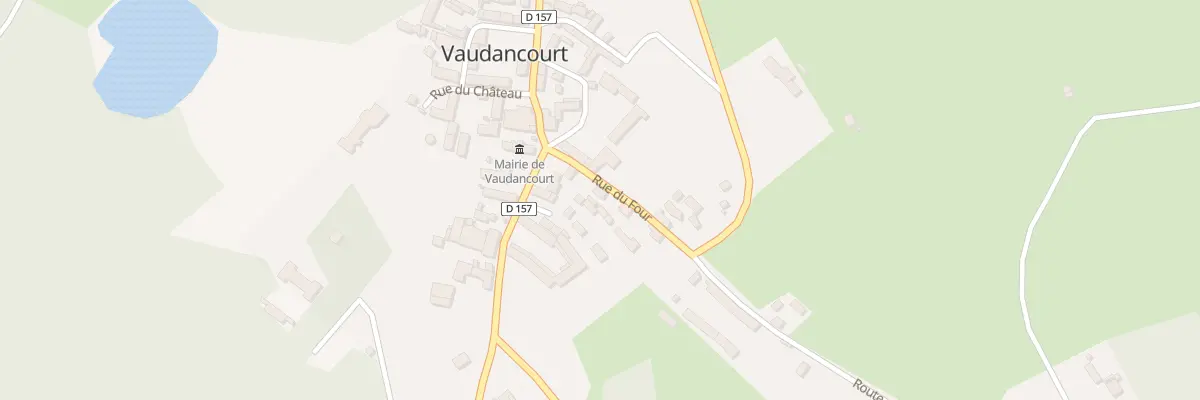 Plan du 2 Rte de Gisors à Vaudancourt
