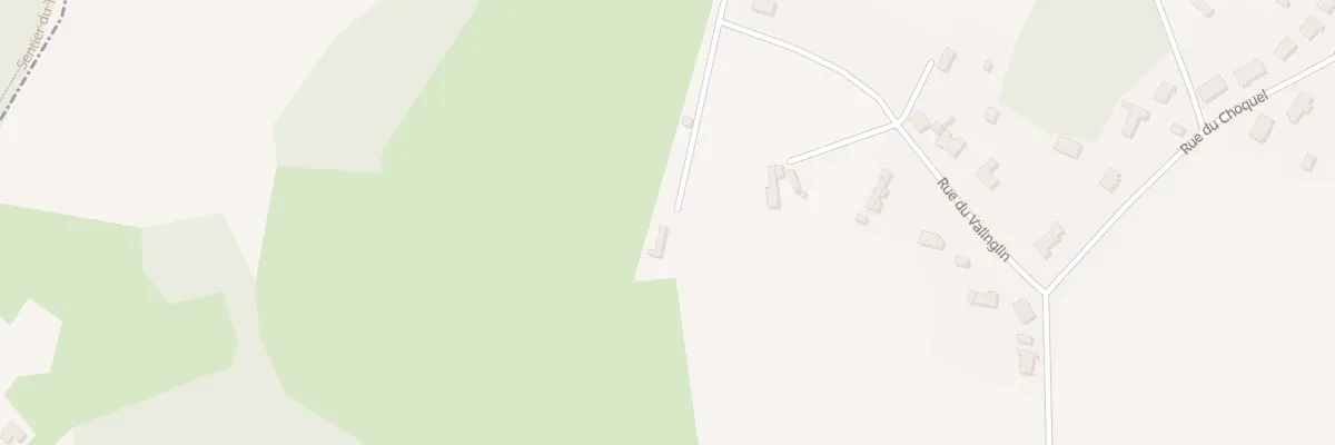Plan du 895 Rue du Valinglin à Wirwignes