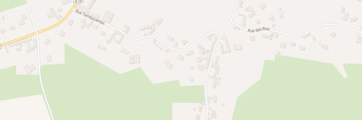Plan du 14T Rue Tambucamps à Huppy