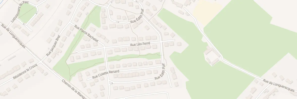 Plan du 236 Rue Léo Ferré à Samer