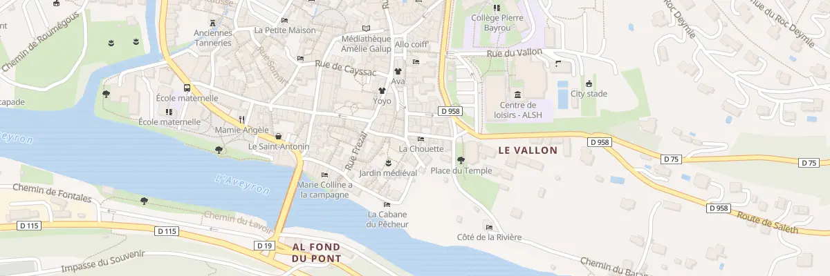 Plan du 4 Rue Del Pebré à Saint-Antonin-Noble-Val