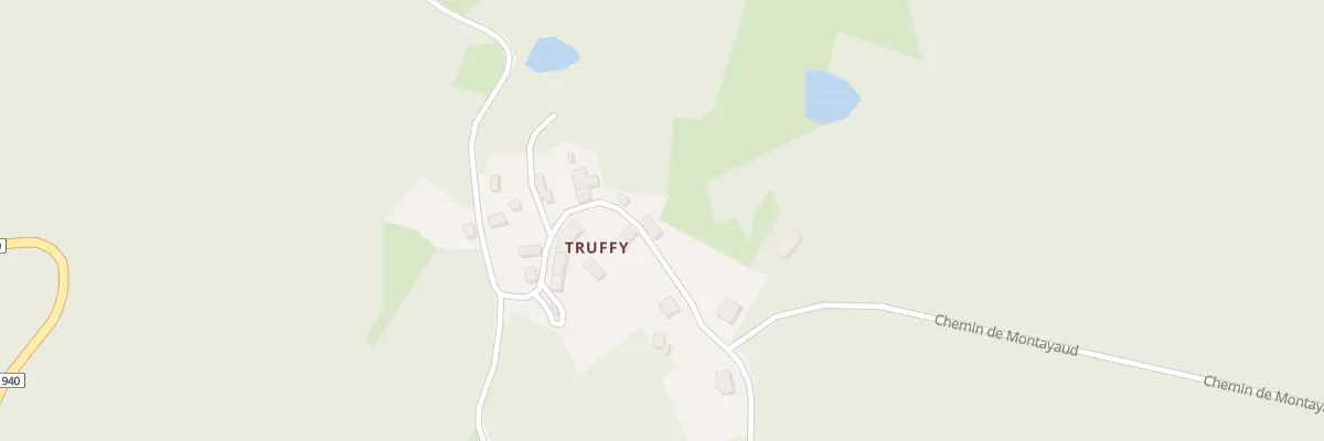 Plan du 3 Truffy à Saint-Junien-la-Bregère