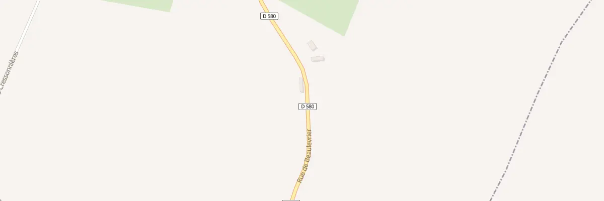 Plan du 1 Rue de Beaulévrier à Saint-Quentin-des-Prés