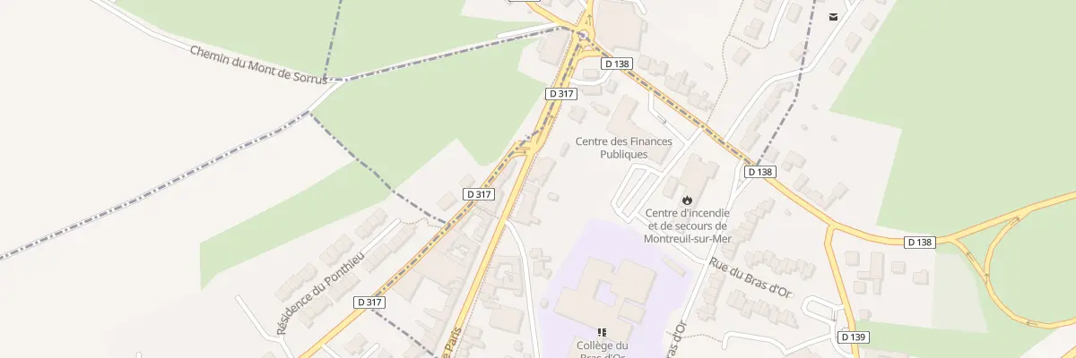 Plan du 113 Rue de Paris au Touquet-Paris-Plage