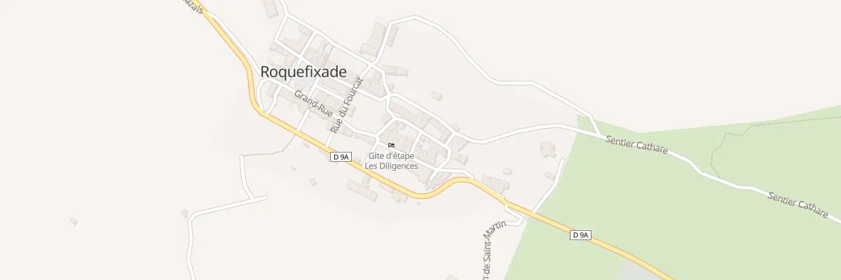 Plan du 32 Roquefixade à Roquefixade