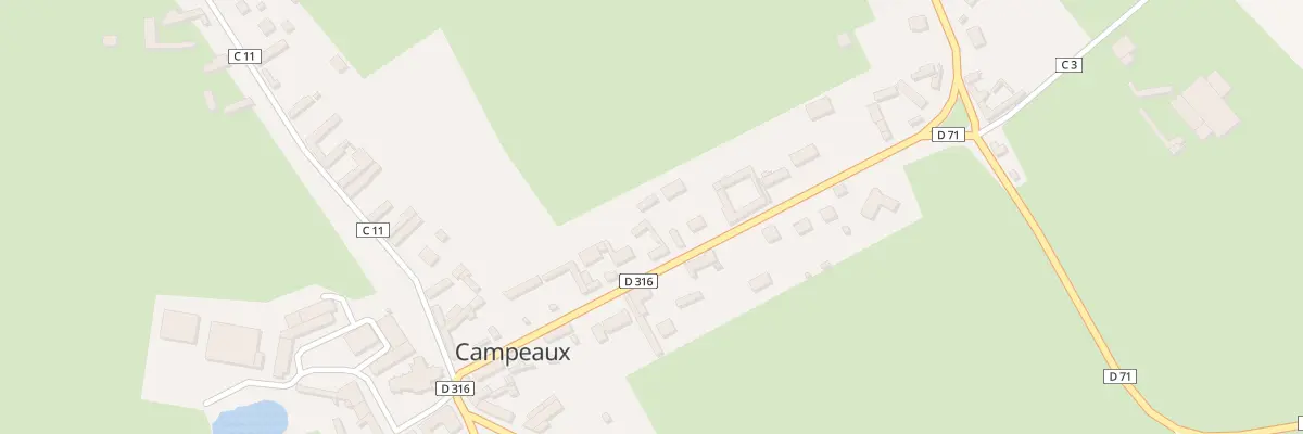 Plan du 11 Rue de Formerie à Campeaux