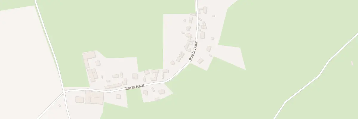 Plan du 34 Rue La Haut à Huppy