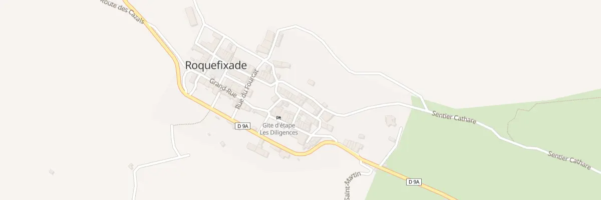 Plan du 35 Roquefixade à Roquefixade