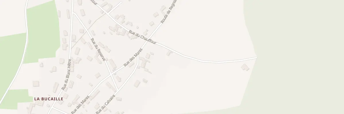 Plan du 5043 Rue du Calvaire à Bernay-en-Ponthieu