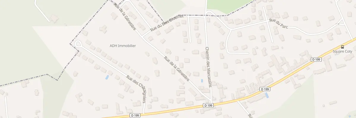Plan du 8 Rue de la Génetière à La Queue-les-Yvelines