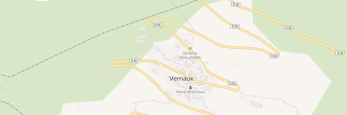 Plan du 12 Village de Vernaux à Vernaux