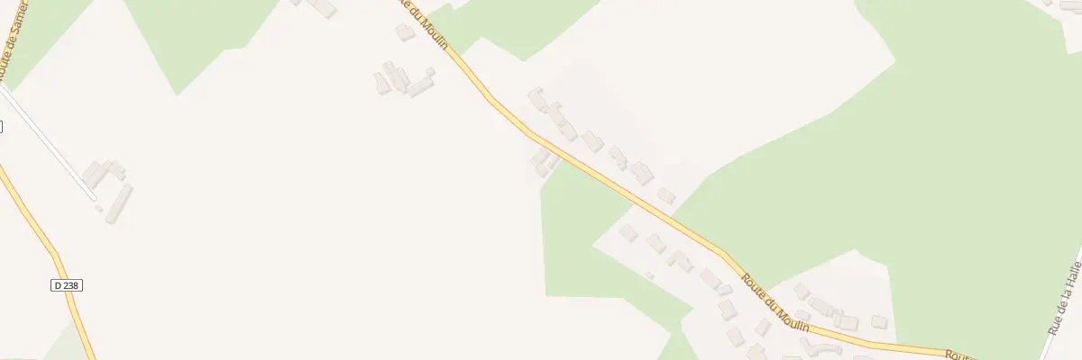 Plan du 538 Rte du Moulin à Questrecques
