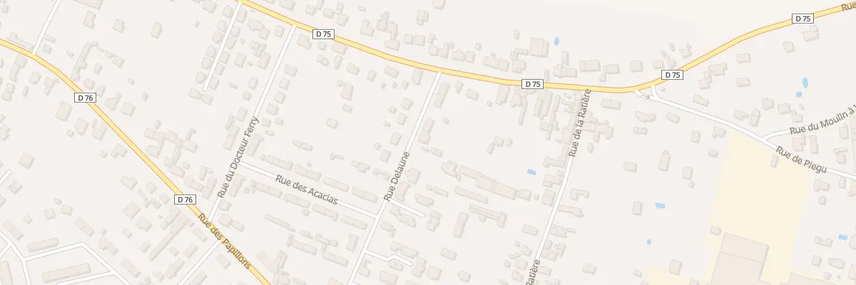 Plan du 22 Rue Delaune à Romorantin-Lanthenay