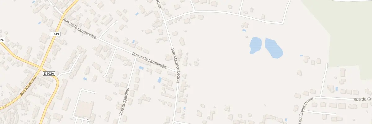 Plan du 19 Rue Maurice Leclert à Romorantin-Lanthenay