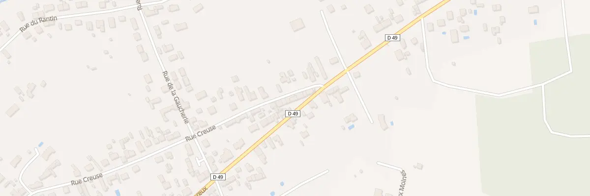 Plan du 90 Rue de Loreux à Romorantin-Lanthenay