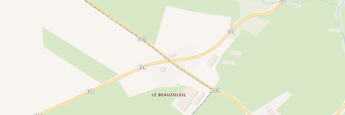 Plan du 5409 Beau Soleil à Méasnes
