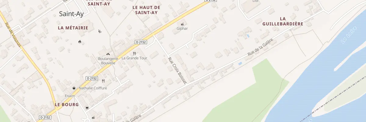Plan du 4 Rue Croix Boisset à Saint-Ay