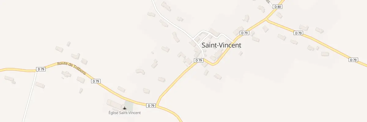 Plan du 63 Village à Saint-Vincent