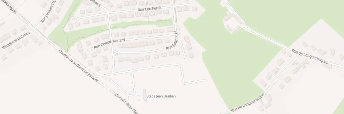 Plan du 162 Rue Edith Piaf à Samer