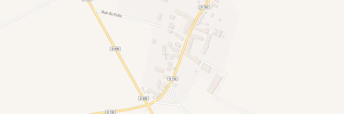 Plan du 11 Rue du Vivier à Ouarville