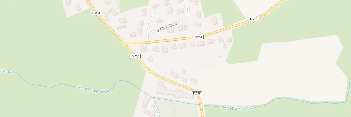 Plan du 125 Rte d’Houllefort à Belle-et-Houllefort