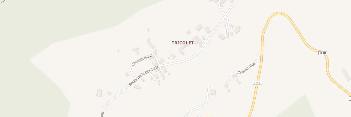 Plan du 589 Rte de la Borderie au Pescher
