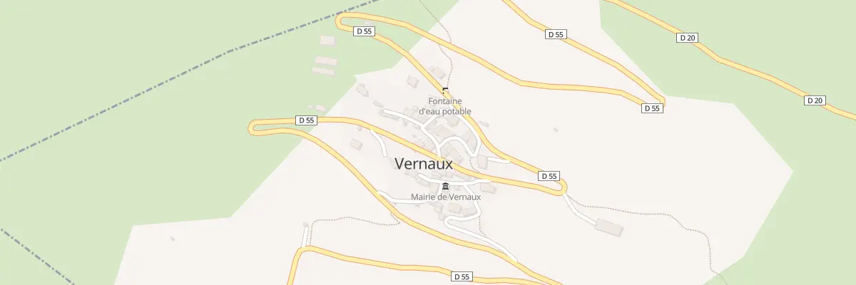 Plan du 18 Village de Vernaux à Vernaux