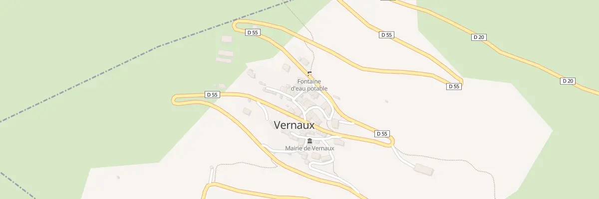 Plan du 16 Village de Vernaux à Vernaux