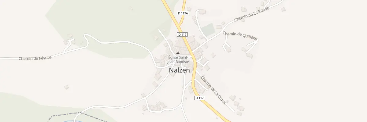 Plan du 55 Nalzen Village à Nalzen