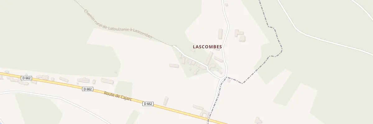 Plan du 5137 Lascombes à Saint-Martin-Labouval