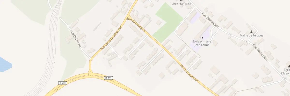 Plan du 3 Rue Hector Berlioz à Ferques