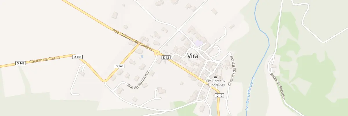 Plan du 17 Vira-Village à Vira