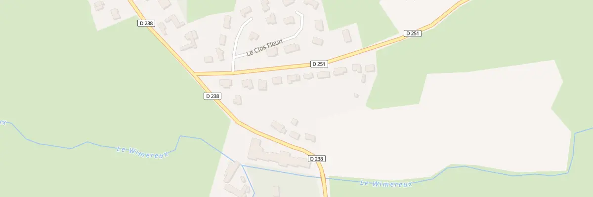 Plan du 142 Rte d’Houllefort à Belle-et-Houllefort