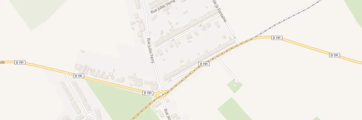 Plan du 17 Rue Alphonse Daudet à Rinxent