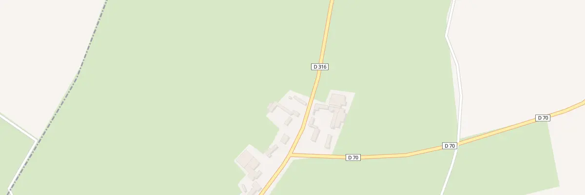 Plan du 2 Rue de Secqueville à Blargies