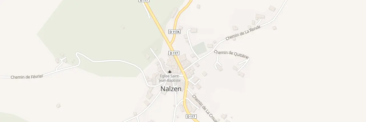 Plan du 36 Rte de Foix à Nalzen
