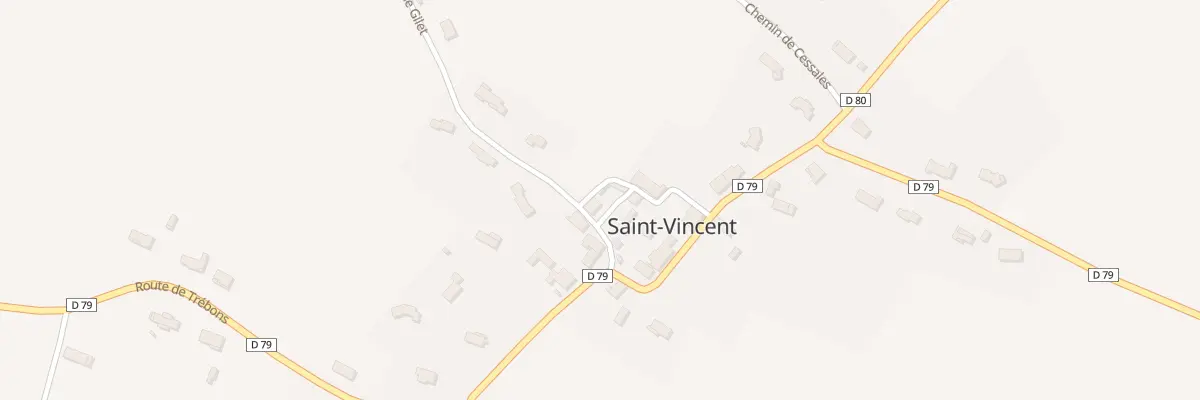 Plan du 9999 Village à Saint-Vincent