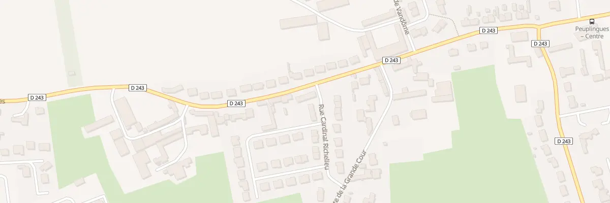 Plan du 1863 Rte d’Escalles à Peuplingues