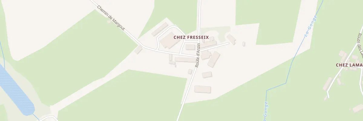 Plan du 5106 Chez Fresseix à Bosmoreau-les-Mines