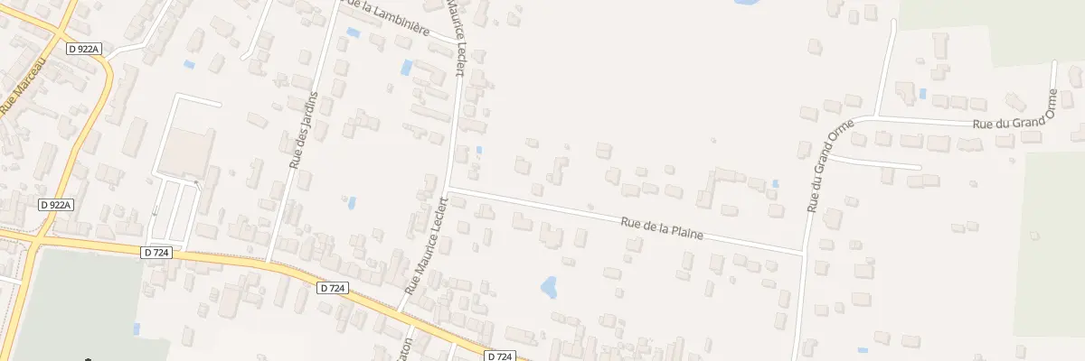 Plan du 11 Rue de la Plaine à Romorantin-Lanthenay