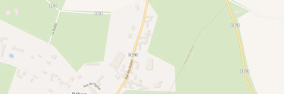 Plan du 22 Rue des Buttes à Béhen