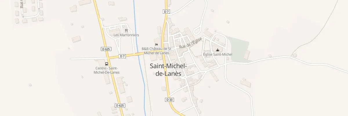 Plan du 11B Rue des Menuisiers à Saint-Michel-de-Lanès