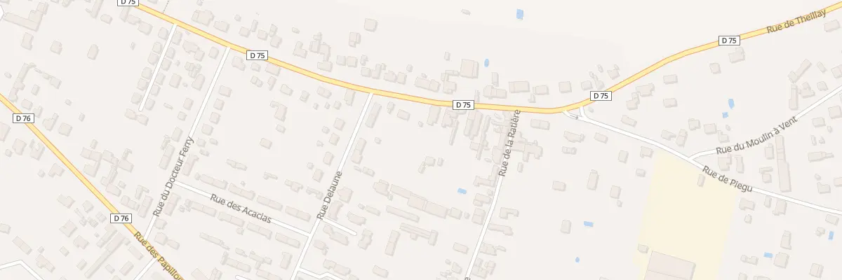 Plan du 59 Rue de la Roche à Romorantin-Lanthenay