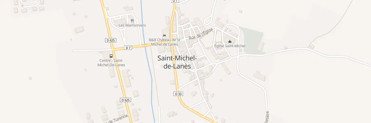 Plan du 5 Rue des Menuisiers à Saint-Michel-de-Lanès