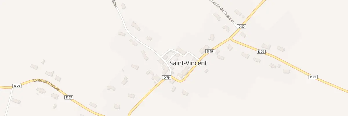 Plan du 11 Village à Saint-Vincent