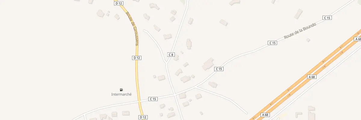 Plan du 1685 Rte du Lac à Coufouleux
