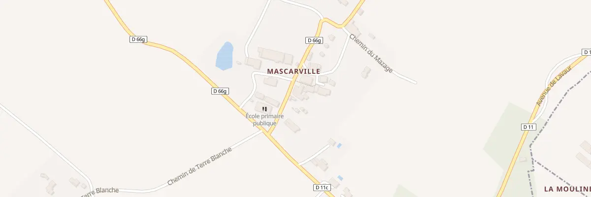 Plan du 141 Rte Route du Chateau à Mascarville