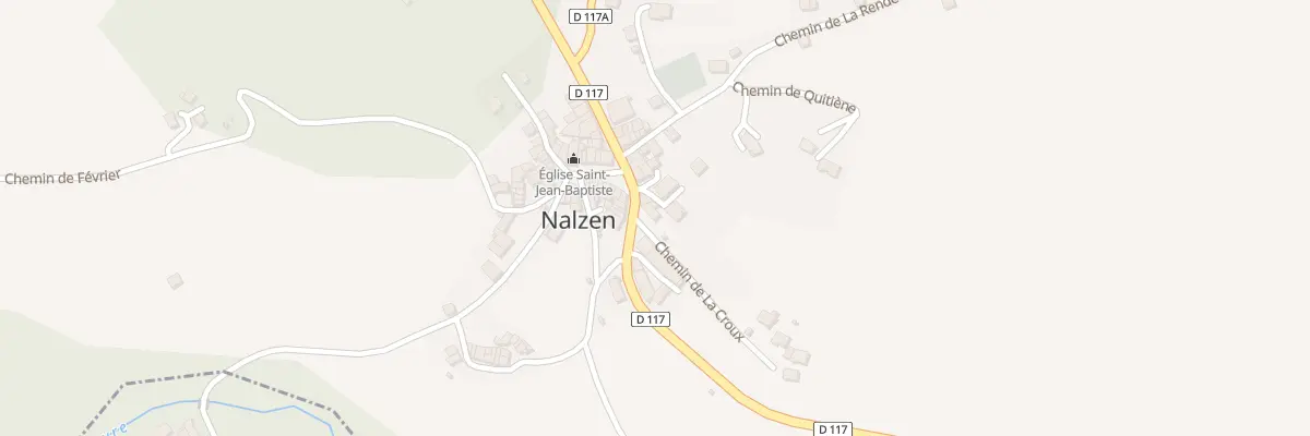 Plan du 5016 Nalzen Village à Nalzen