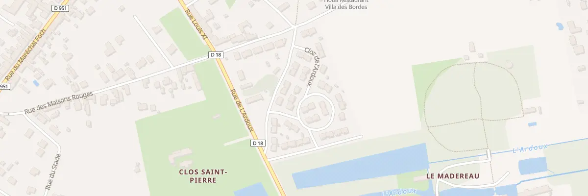 Plan du 32 Clos de l’Ardoux à Cléry-Saint-André
