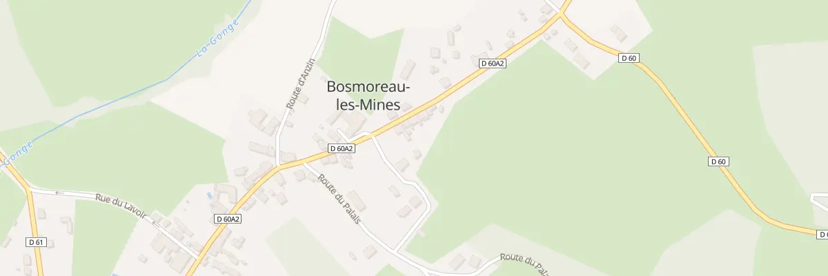 Plan du 7 Rue de la Mairie à Bosmoreau-les-Mines